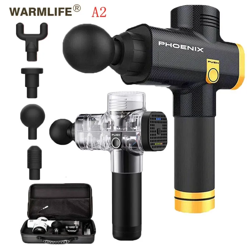 Ceny Phoenix A2 pistolet do masażu mięśni pistolet do masażu głębokich tkanek terapia pistolet ćwiczenia ból mięśni ulga odchudzanie ekspert