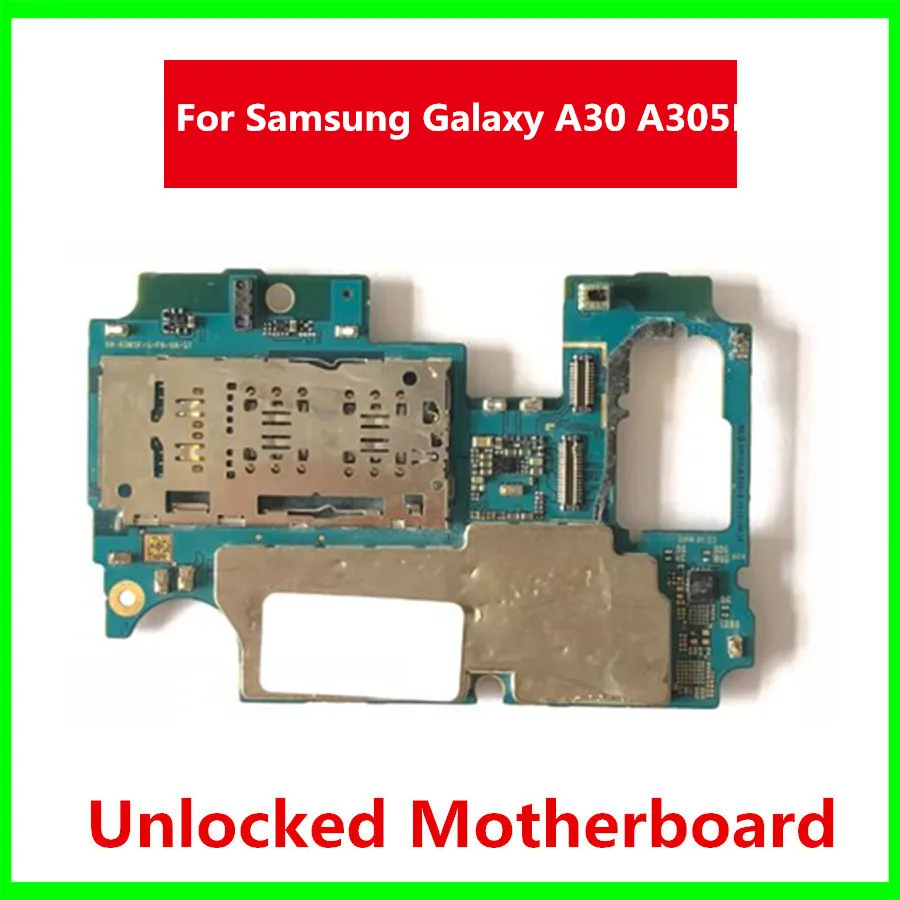 Оригинальная материнская плата для Samsung Galaxy A30 A305F 100% разблокировка логическая с