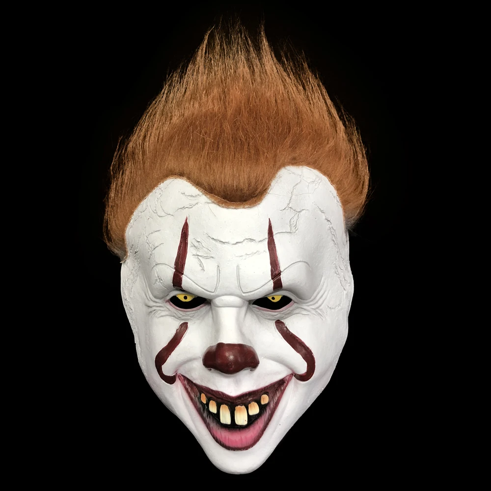 ; карнавальный костюм Pennywise; наряд на Хэллоуин; Маска; Детский костюм