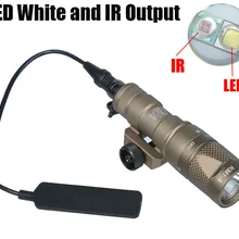 Тактический SF M300V-IR инфракрасного оружия свет M300 светодиодный Белый свет Охотничья винтовка M300V Скаут свет и ИК выход