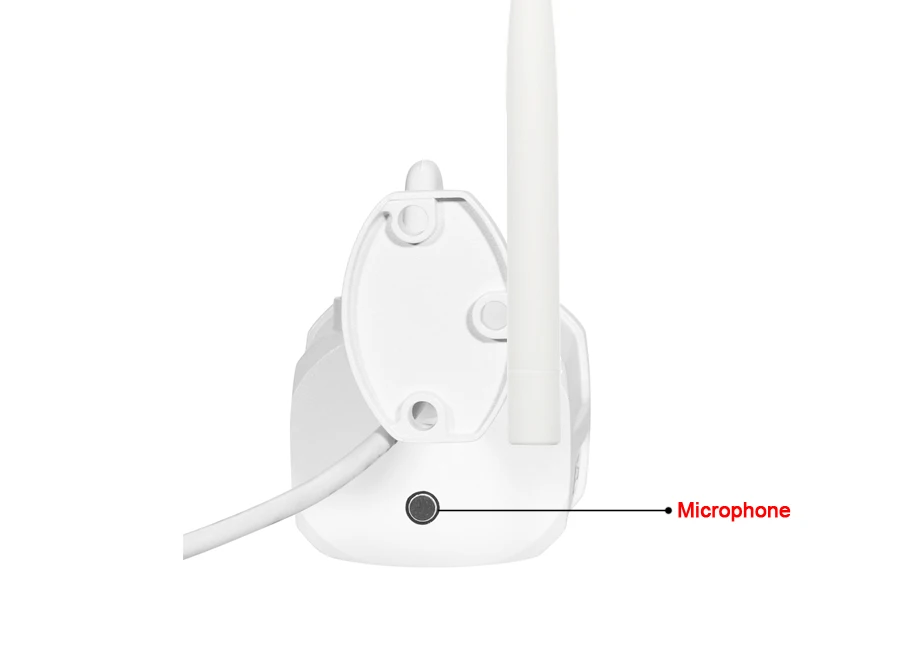 4pcs Array LED 5MP4MP2MP H.265X ICsee 25fps 128G Human detection Mini Onvif Waterproof  AI CCTV WIFI IP Camera picture 06