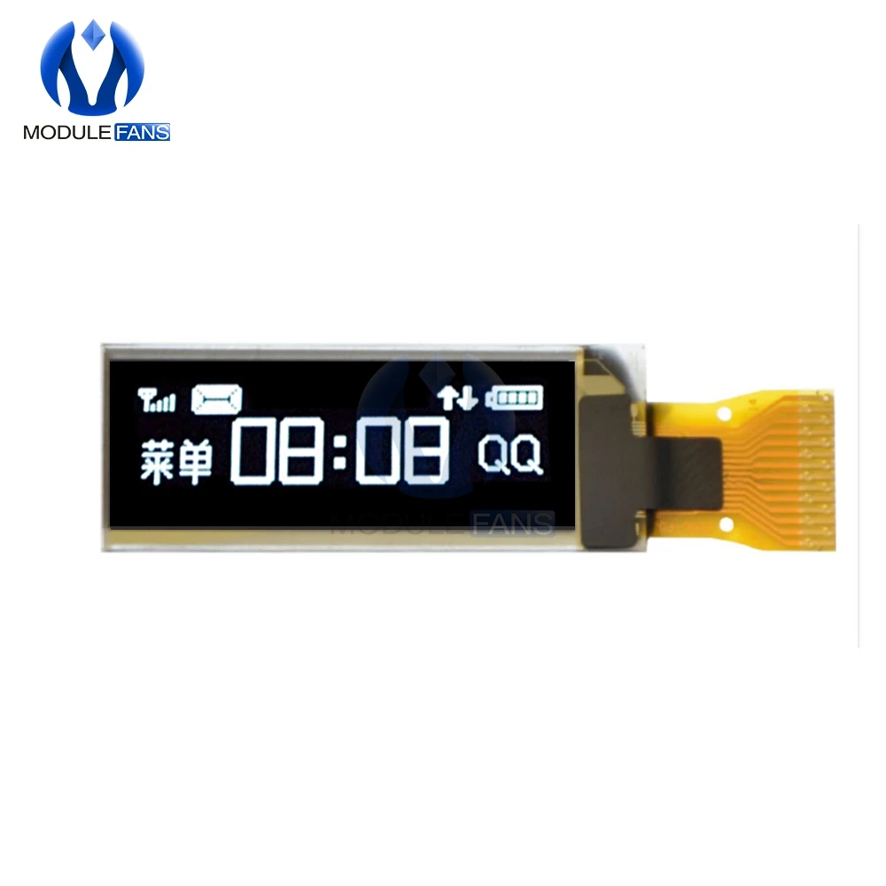Blau/Weiß OLED LCD Display 0,91 Zoll 128x32 IIC I2C Serielle DIY Modul Treiber IC 0,91 "12832 Für Arduino PIC – Detail 1