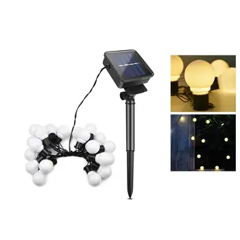 

10/20 Ball Bulb Solar Landscape lights , outdoor Lighting LED string light For Garden , Holiday Christmas decoration Street Lamp