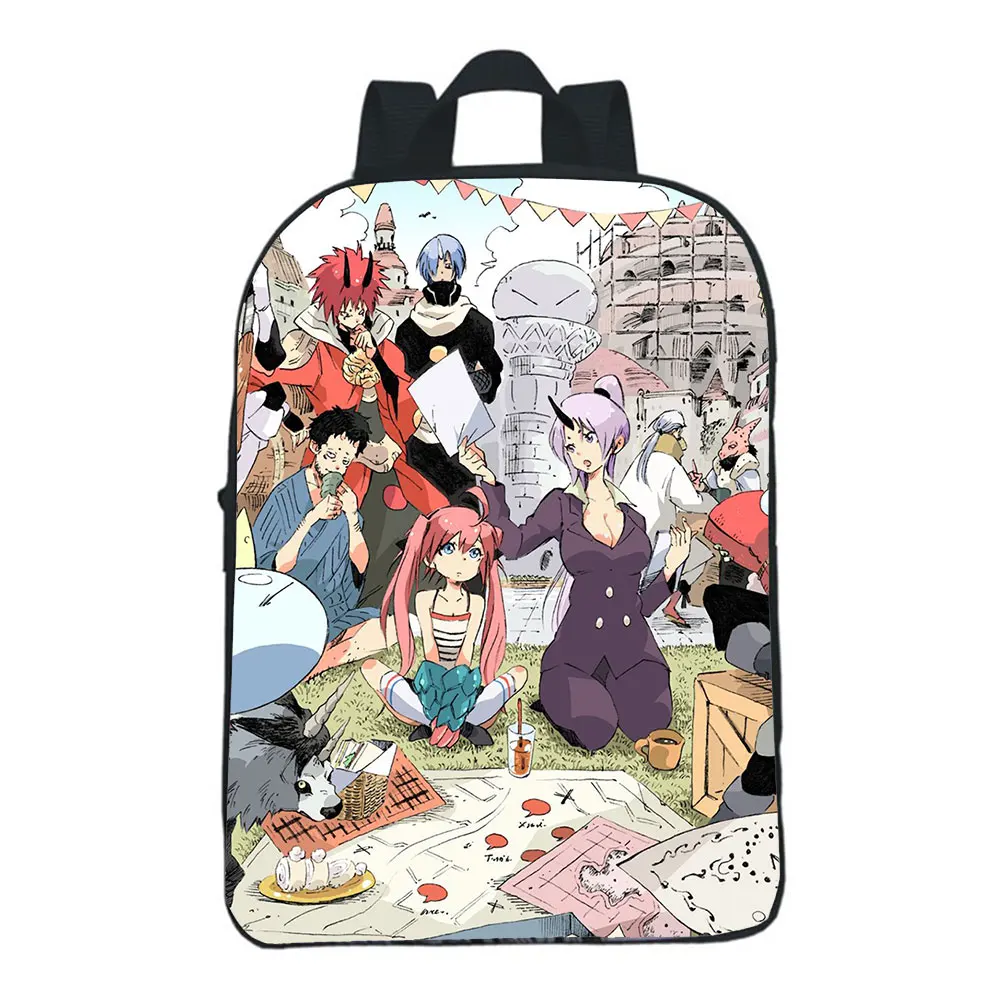 That Time I Got Reincarnated as a Slime Kindergarten Backpack Students Mini School Bags Girls Boys Mochilas Children's Gifts