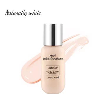 

Professional Liquid Foundation Lasting Moisturizing Control Oil Shrink Pores Liquid Concealer Face Makeup