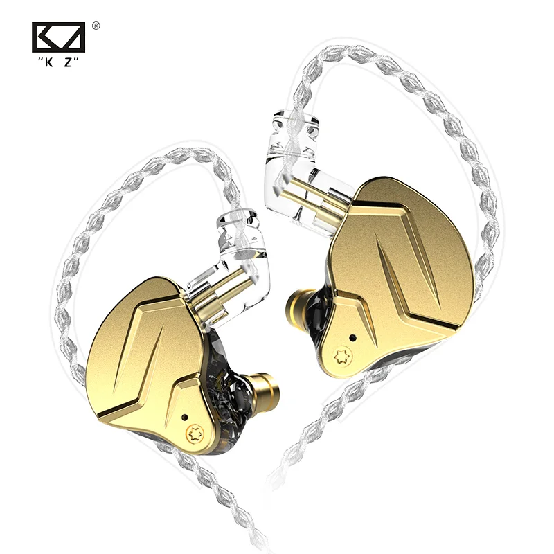 Гибридные наушники вкладыши KZ ZSN PRO X 1BA 1DD Hi Fi DJ монитор спортивные для бега ZSX ZS10