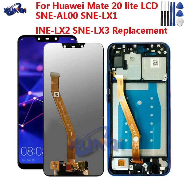 

Original LCD For Huawei mate 20 lite LCD Display Touch Screen Digitizer Assembly Replacement For Huawei mate 20 lite LCD display
