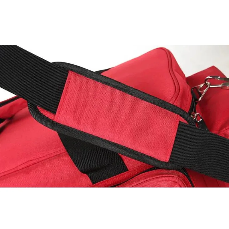 Outdoor First Aid Medical Bag Isolation Multi-Pocket Large Storage Portable Cross Emergency Sports Travel Nylon Package 3 Colors