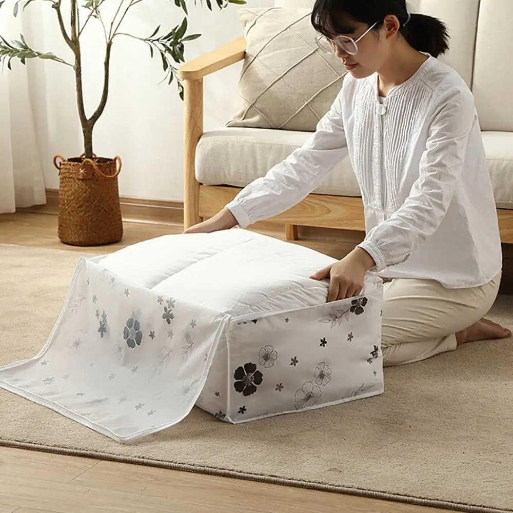 

Foldable Storage Bags Folding Organizer Bag Clothes Quilt Blanket Pillow Luggage Breathable Closet Organizer FreeShipping L*5