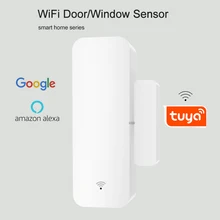5pcs Tuya Smart / WiFi Tür Sensor Tür Offen/Geschlossen Detektoren Kompatibel Mit Alexa Google Home IFTTT Tuya/Smar tLife APP
