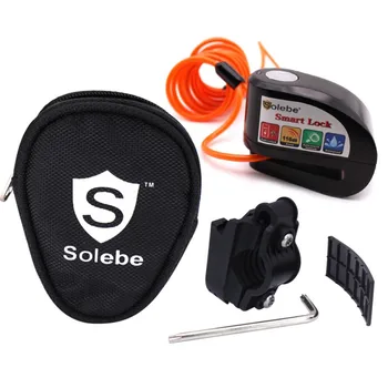 

Motorcycle Waterproof Anti-Theft Security Padlock Cycling Security Vibration Control Motorcycle Bike Alarm Bicycle Lock