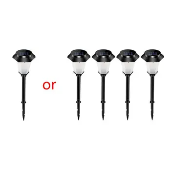 

1/4pcs Solar Flame Lights Outdoor/Waterproof Flickering Flame Lights Q0KF