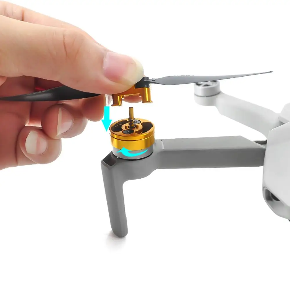 Пропеллер с ЧПУ быстроразъемный базовый двигатель крышка для DJI Mavic air 2 пропеллер