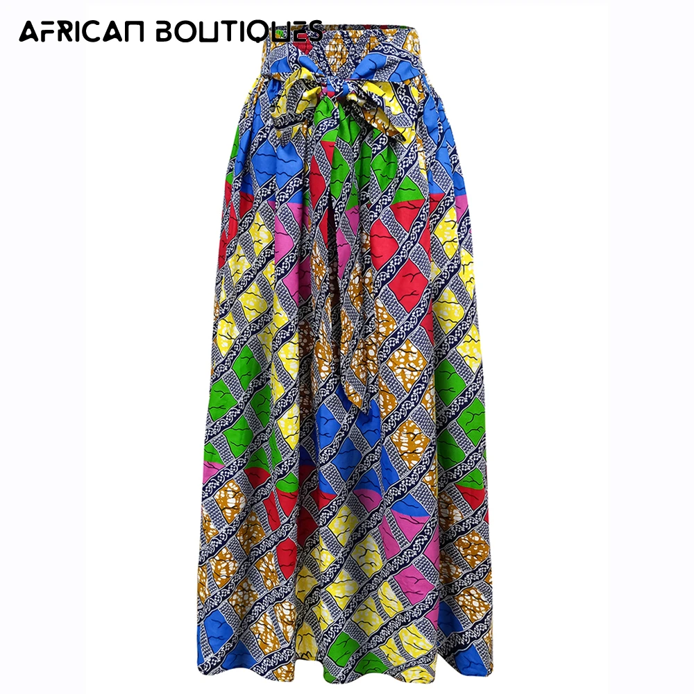 african style clothing African clothes for women 2022 skirt wax skirt traditional clothing print high waist long skirt plus Size African clothes african traditional clothing