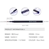 Guoyi Q013 stylo neutre 10 pc/lot apprentissage bureau papeterie pour l'école et la marque de luxe entreprise écriture G5 recharge à base d'eau ► Photo 2/6