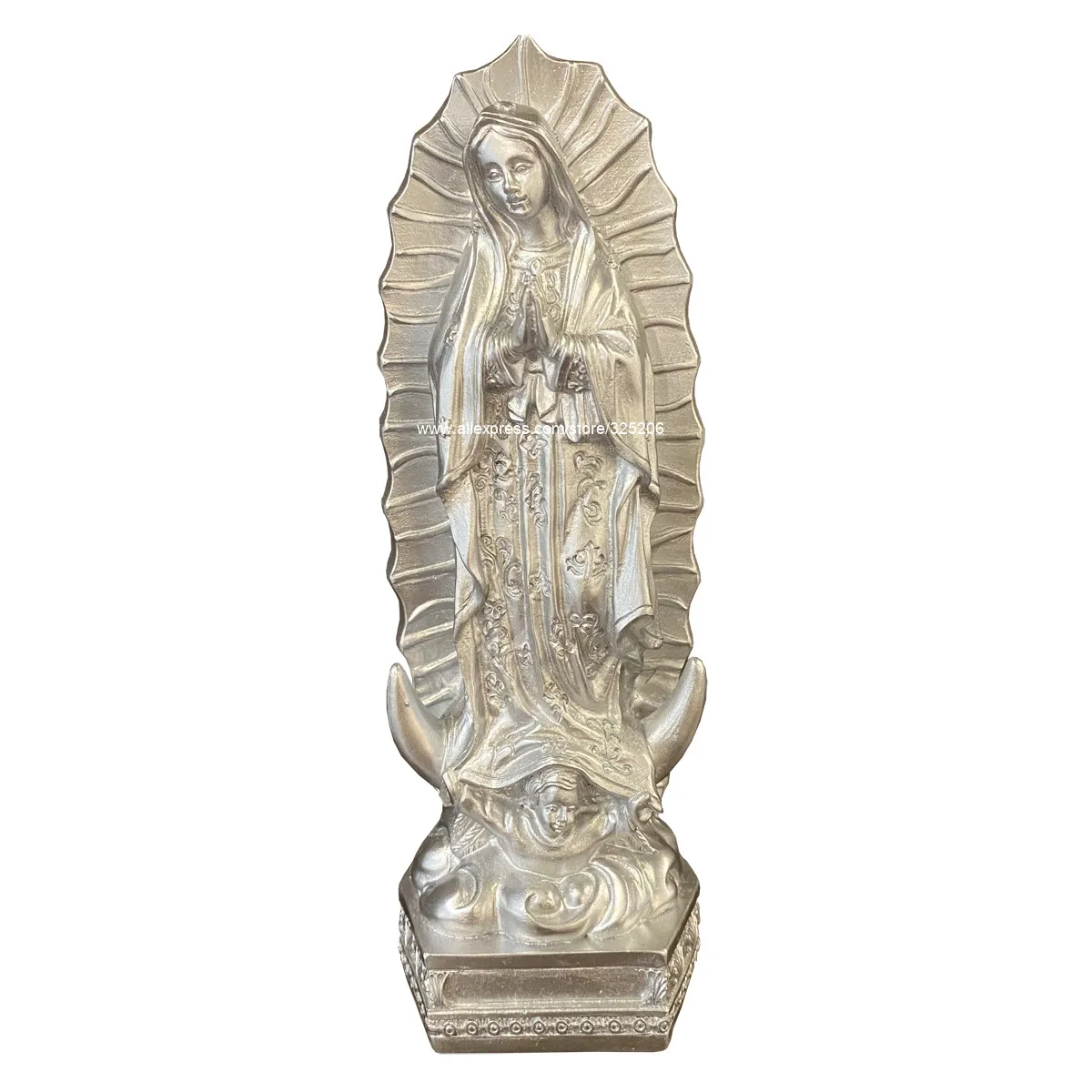 Statue of Our Lady of Guadalupe Virgin Mary Statuary Figurine Sculpture 20cm 7.8inch NEW