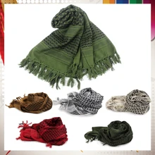 Арабский шемаг Keffiyeh военный тактический палестинский шарф для мужчин и женщин Арабская Куфия шарф