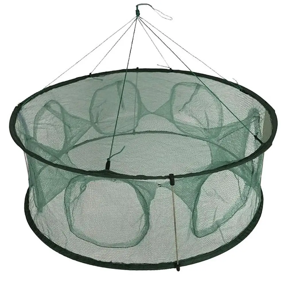

Automatic Fishing Net Round Shape Support Rod for Crab Crayfish Fishing Net Design Copper Spring Shoal Fishing Net Outdoor Sport