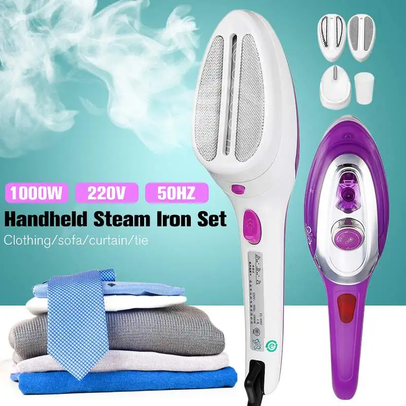 

220V Handheld garment steam brush Portable steam ceramic iron dry cleaning brush
