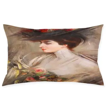 

Lina Cavalieri Fashionable pillowcase and rectangular decorative pillowcase 20 "x30"