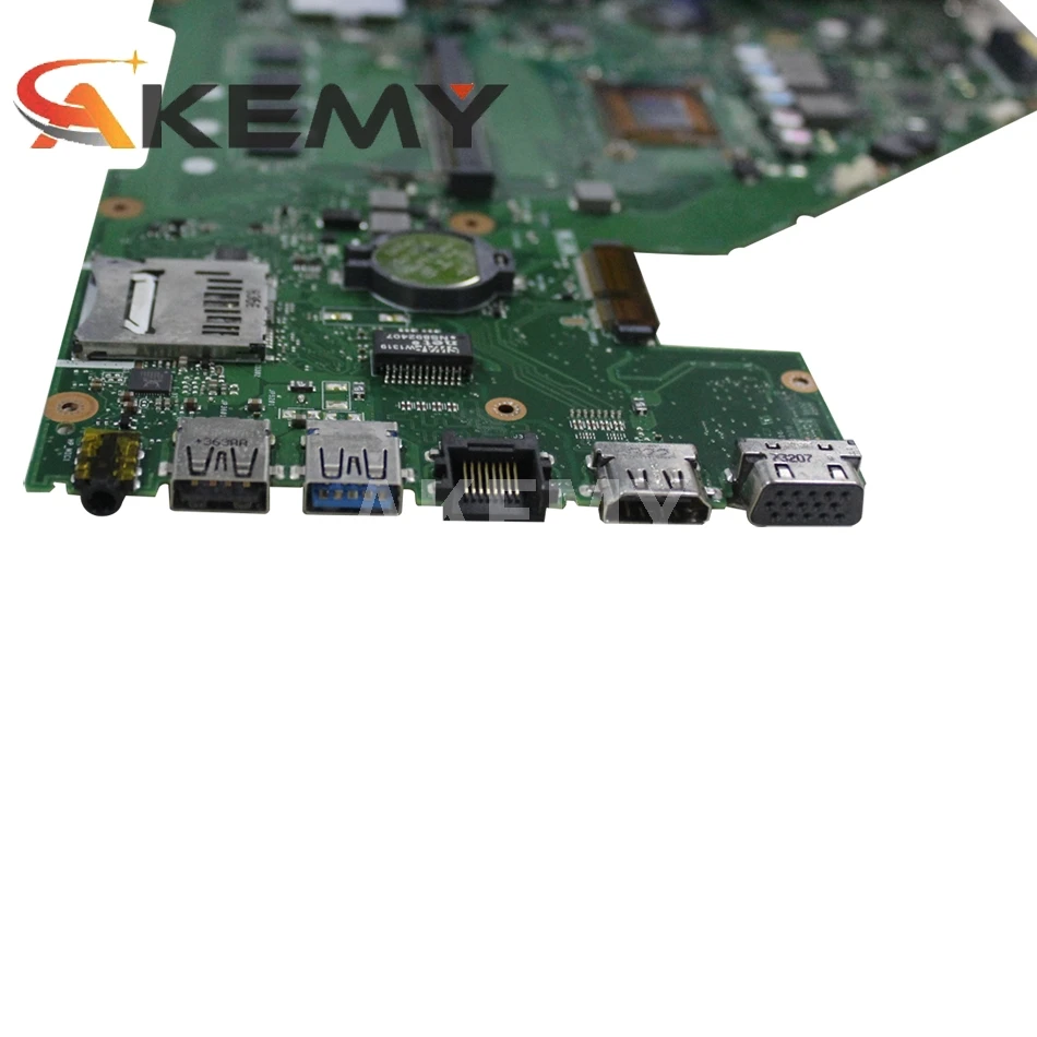 Akemy 90NB00R0-R00011 X550VB Laptop motherboard For Asus X550CC A550C X550CL R510C X552C mainboard 4G RAM I5-3230M GT740M