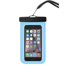Универсальный герметичный водонепроницаемый чехол для телефона подводный сенсорный экран Камера Двойной экран Перспектива с шнурком для 6 дюймов телефона
