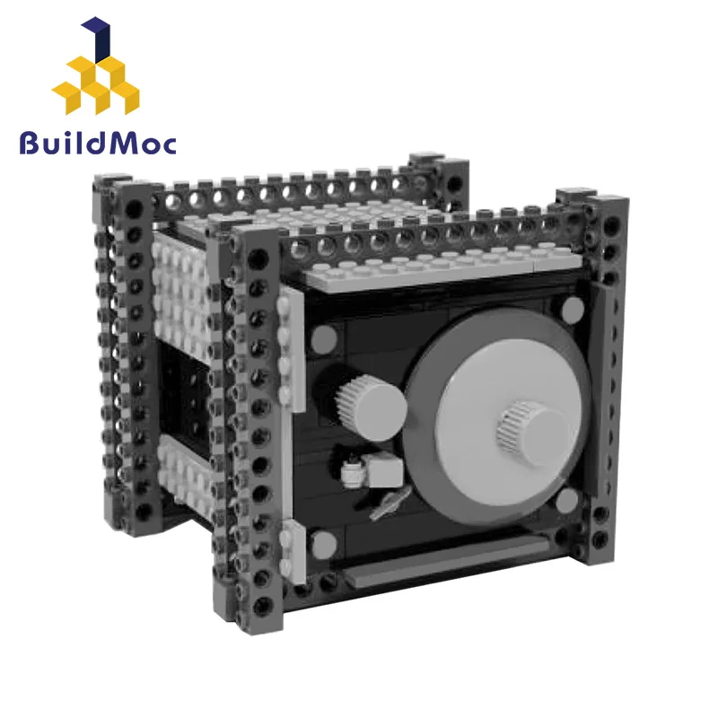 

Buildmoc Educational Toy Working Combination Safe Bulk Builing Blocks Model Strongbox Bricks Toys For Kids Christmas Gifts