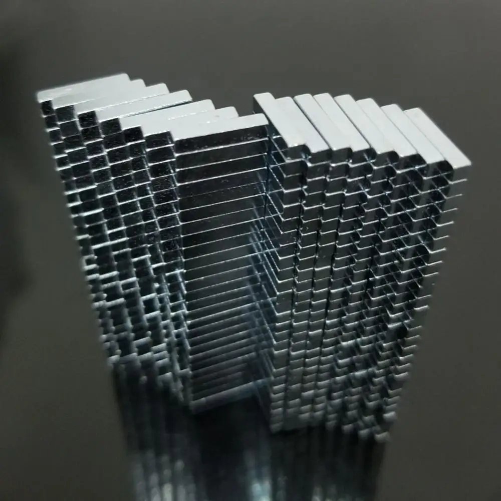 50 шт. редкоземельные неодимовые магниты D10x2x2mm стабильный портативный мощный блок