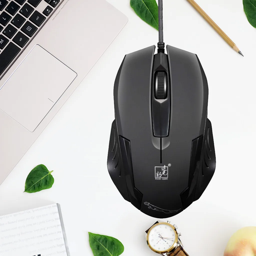 Лучшие продажи 2019 продуктов 512G 1000DPI USB Проводная оптическая мышь эргономичная