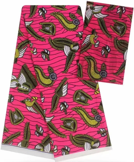 Шелковая шифоновая ткань Африканская кружевная ткань Дубай кружевная натуральная шелковая ткань Африканский Шелковый воск 2+ 4 ярдов африканская ткань для платья B2-C7