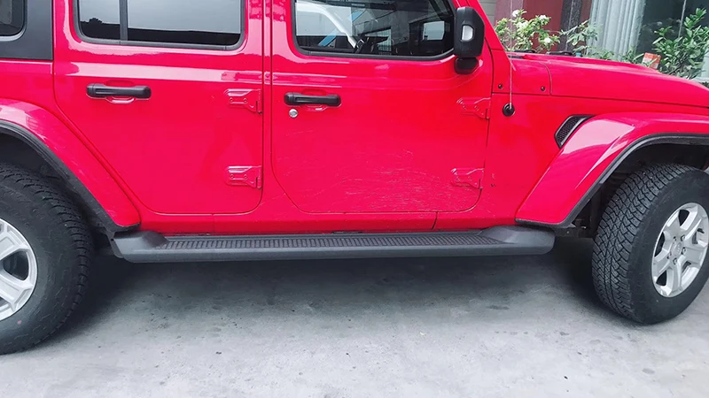 Для Jeep Wrangler JK ступенька ходовая Панель боковая ступенька 2 двери 4 двери высокое качество гарантия прямые продажи с фабрики