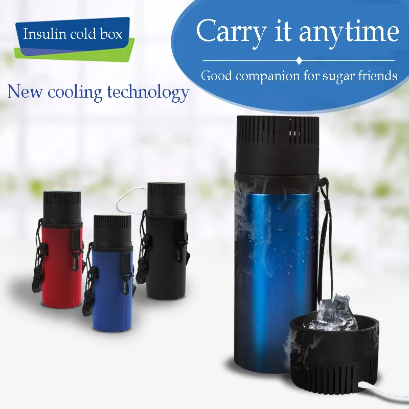 Portable Insulin Storage Cooler Bottle Diabetic Insulin Cooler Box Cup