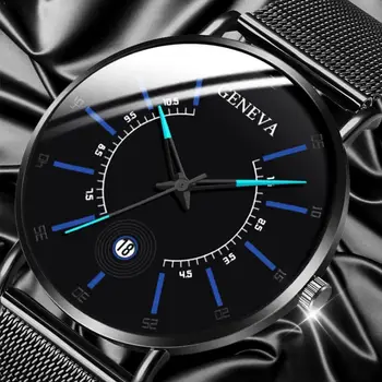 

High-end fashion casual mesh belt quartz watch A5O3