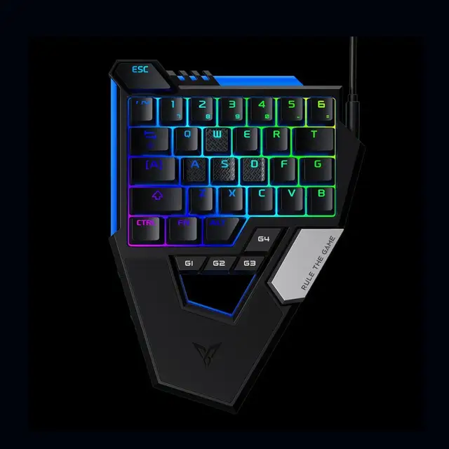 Flydigi Scorpion Onehanded Mechanical Keyboard PUBG mobile Bluetooth