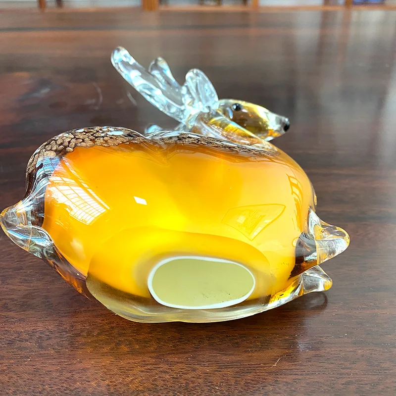 レトロ 吹きガラス/ガラス細工/工芸品/ハンドメイド/置物 61+ldEznetL._UF894,1000_QL80_.jpg