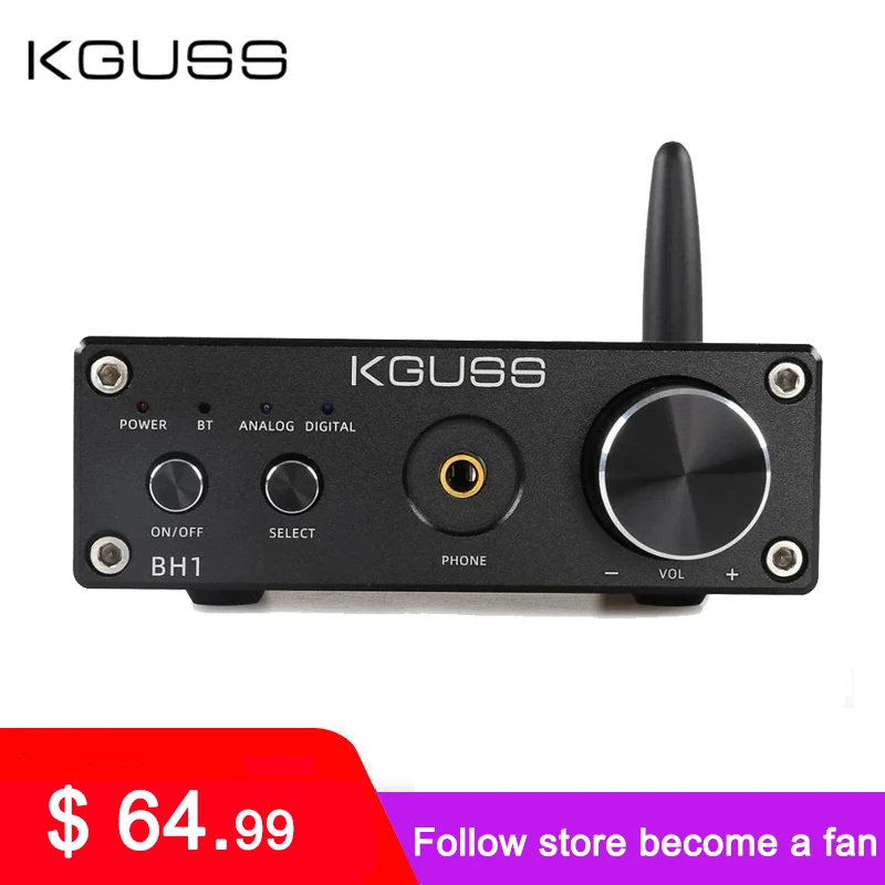 KGUSS BH1 DAC QCC3008 Bluetooth 5 0 CS8406 аудио декодер PCM5102A APTX усилитель для наушников AMP |