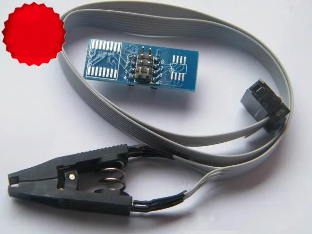 SOIC8 SOP8 тестовый зажим узкий/широкий корпус Универсальный флэш-чип тестовый зажим гнездо адаптера для биоскопического зажима 24 93 25 26 программист