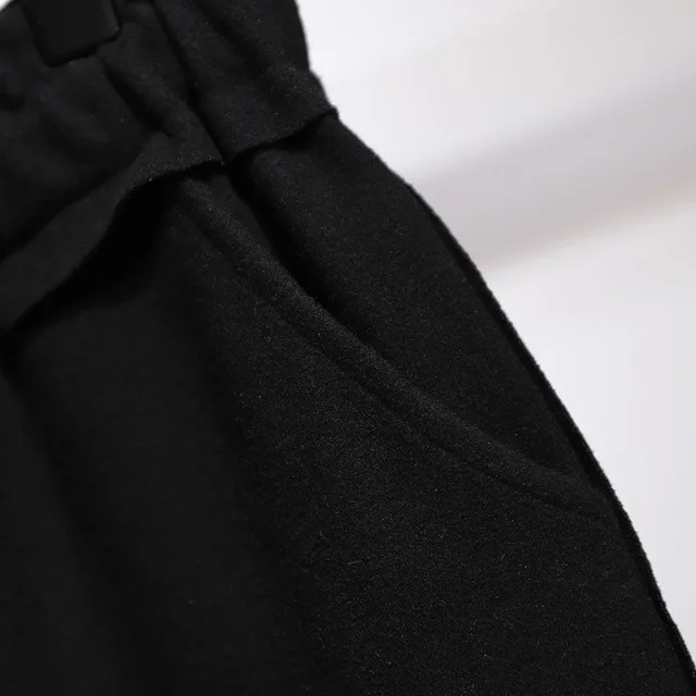 Весна осень размера плюс спортивные штаны для женщин большие повседневные свободные с эластичной талией хлопковые длинные брюки черные 4XL 5XL 6XL 7XL