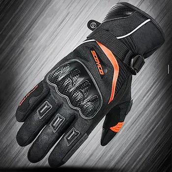 

2019 New Cycling Gloves Full Finger Thick Thermal TouchScreen Waterproof Motorcycle Riding Protective Glove Accessories