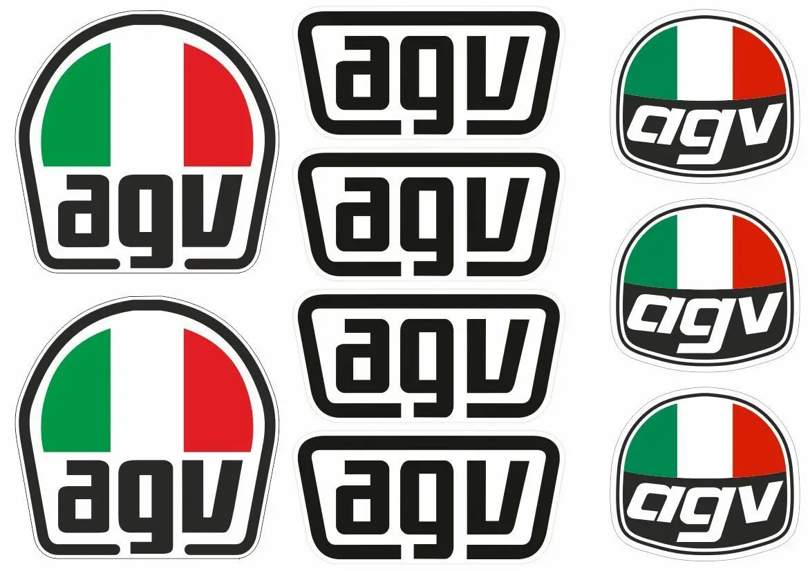 Наклейка для ралли автомобиля мотоциклов подходит AGV наклейка на шлем Набор
