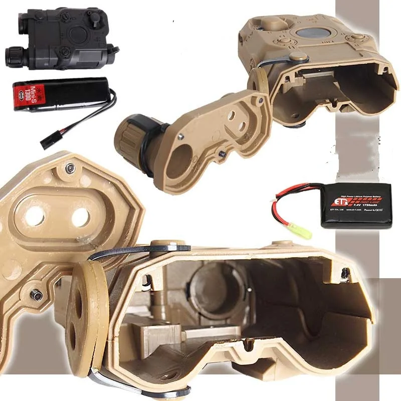 PEQ-15 Battery Box Dummy Tactical Airsoft PEQ 15 Battery Case Holder Military Hunting Accessories PEQ-15 Battery Box Dummy Tactical Airsoft PEQ 15 Battery Case Holder Military Hunting Accessories