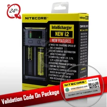 Nitecore D4 D2 I4 I2 зарядное устройство ЖК-дисплей интеллектуальная литий-ионная Зарядка 18650 14500 26650 16340 AA AAA батареи