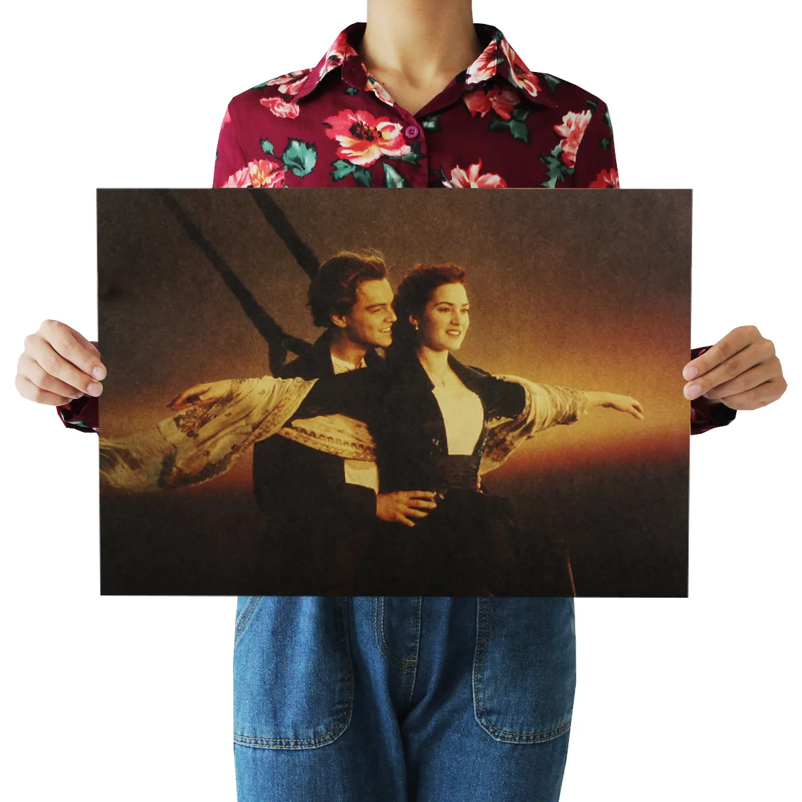 

[B45] Titanic B Nostalgic Retro Kraftpaper Poster Indoor Bar Cafe Decorative Painting