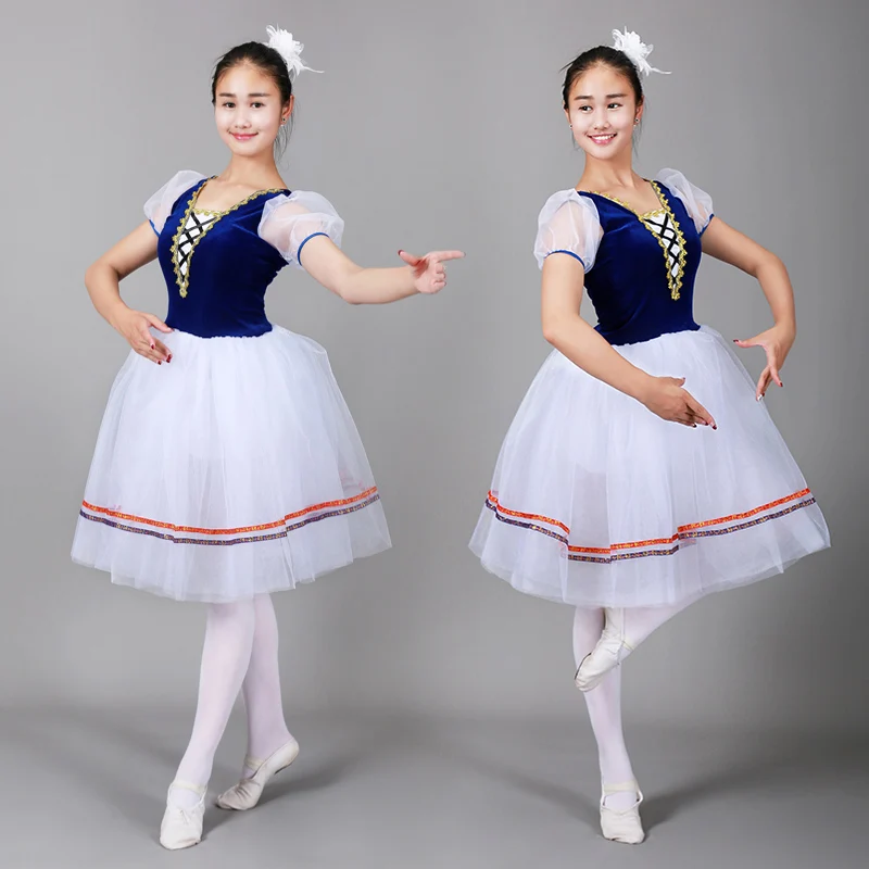 Giselle Ballet Long Tutu Swan Lake Ballet Costume Adults Women