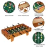 Mini Tabletop Foosball Game Set Table Portable Soccer Board Game Sets Mini Score Keeper For Adults Kids Toy 3
