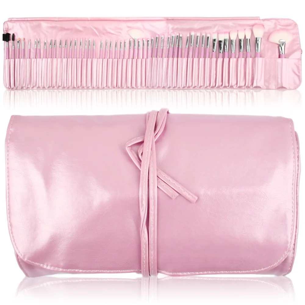 

TS4801P ismine/yi n'asakii man Profession 48 Pink Makeup Brush Set Makeup Tool Blush Brush