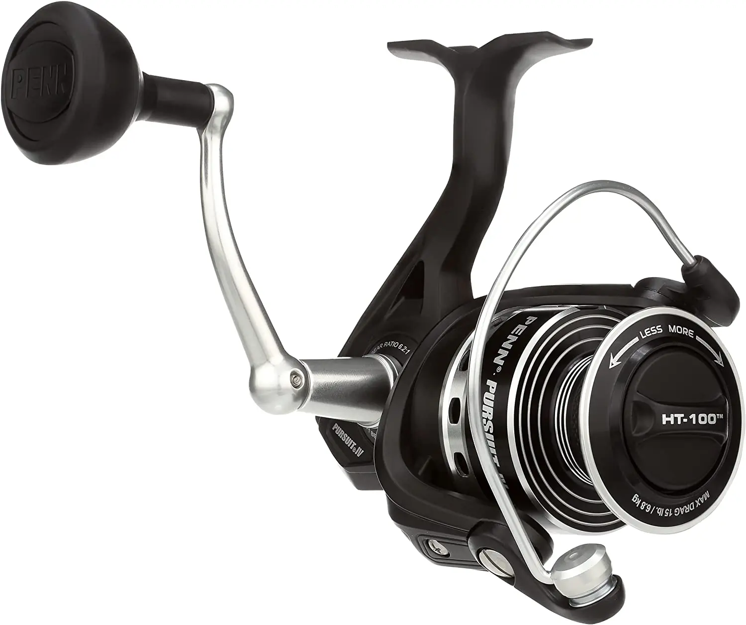 Penn Pursuit Iv Spinning Fishing Reel 3000 4000 5000 6000 8000 6 2 1 4 7 1 5bbs Saltwater Spinning Wheel Max Drag 5 4kg 11 3kg Fishing Reels Aliexpress
