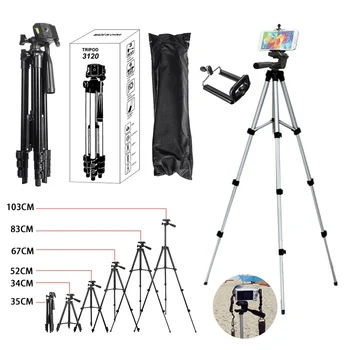 

Tripod For Mobile Camera Bluetooth Stand Monopod Cam Box Photo Holder Table Smartphone Tripod For Camera cell phone tripod