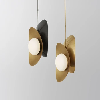 

modern luminaria pendente glass LED pendant lights restaurant Home Decoration E27 Light Fixture hanging ceiling lamps
