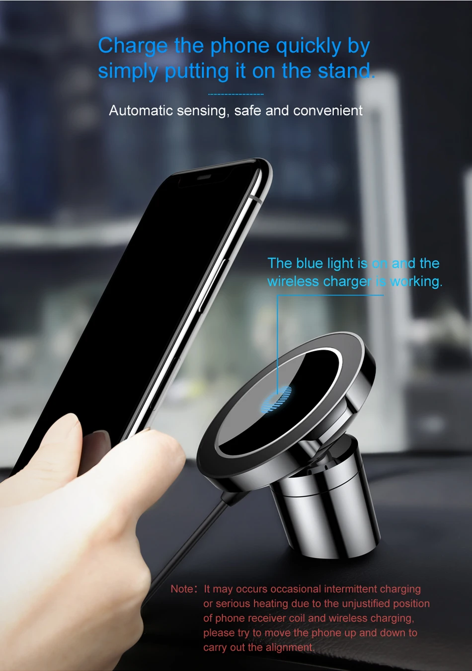 Baseus автомобильное крепление Qi Беспроводное зарядное устройство для iPhone 11 Pro Xs Max samsung автомобильное беспроводное зарядное устройство магнитный беспроводное автомобильное зарядное устройство держатель